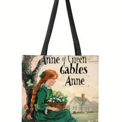 Retro Style Anne Of Green Gables Tote Bag