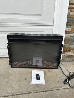 Eléctric Fireplace With Remote
