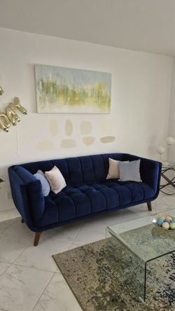 Velvet Sofa, like new