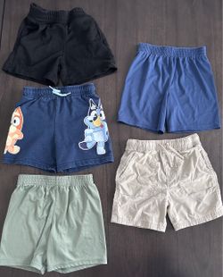 Bundle of 5 Garanimals & Bluey Toddler Boys Shorts Size 3T