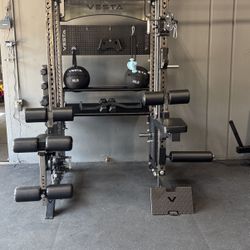 PRO SERIES 2IN1 Ultimate Half Rack Functional Trainer Combo