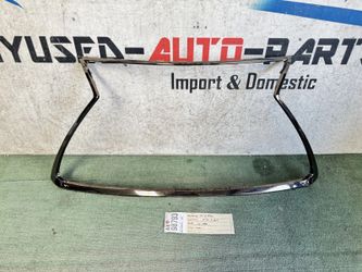 dark chrome 2017 - 2021 LEXUS NX300 F-SPORT FRONT BUMPER CHROME GRILLE OEM AX98793