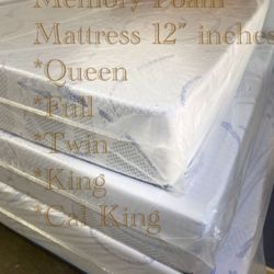 🌙💤FULL SIZE MATTRESS😌💤 (MEMORY FOAM) ALL SIZES AVAILABLE 