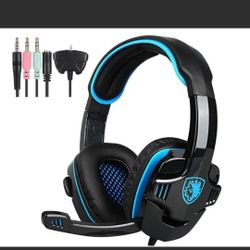 Gaming Headset Stereo Surround Headphones with Mic For PS4 Xbox One PC