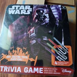 Star Wars Trivia New Sealed Game