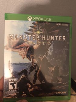 Monster hunter Xbox one