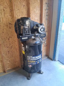 Kobalt 45 gallon Air compressor