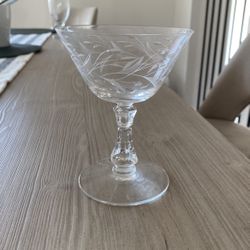 Gorgeous Antique Crystal Glasses