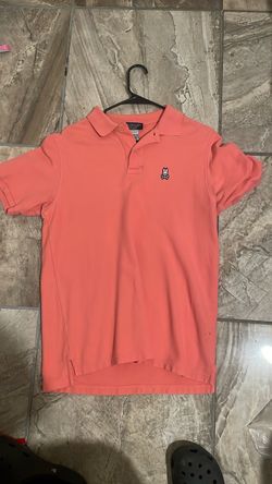 Psycho Bunny Polo Shirt Coral Pink