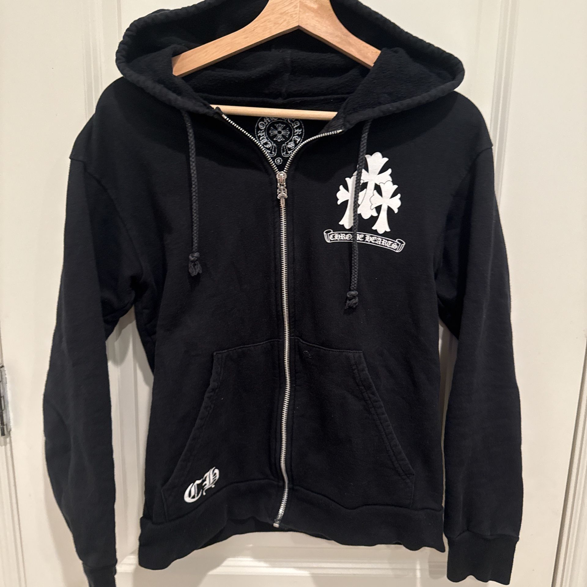 Chrome Hearts Cross Logo Graphic Print Sweatshirt