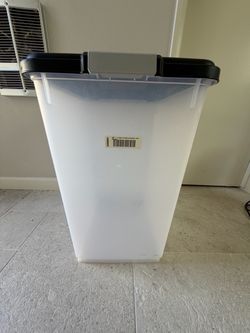 69qt airtight pet food container