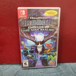 NINTENDO SWITCH DRAGONS LEGEND OF THE 9 REALMS 
