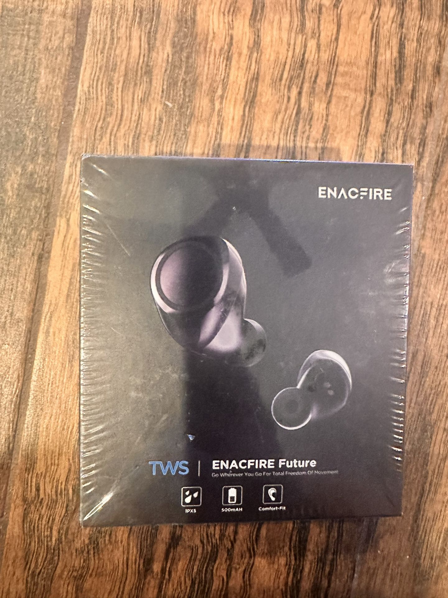 Enacfire Future Black Bluetooth Wireless Earbuds Headphones