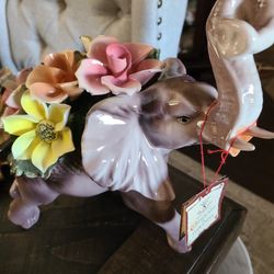 Rare Capodamonte  Elephant 