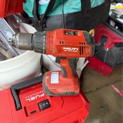 Hilti roto martillo con batería