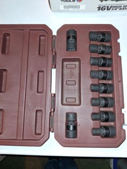 Matco Swivel Socket Set Exellent Condition Firm