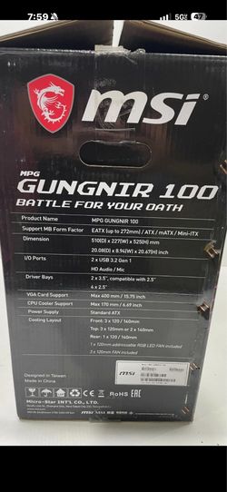 MSI Aegis R Computer