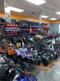 ATV, dirt bike, go kart