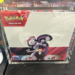 Pokemon Cards Arcylic Case (booster Box)
