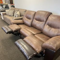 Follett Reclining Sofa
by Ashley Same Day Delivery