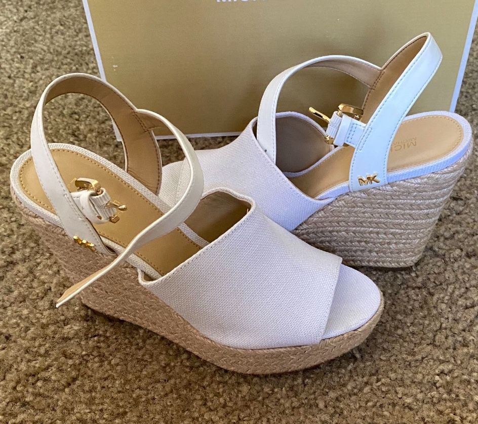 Michael Kors Espadrille Wedge - Size 6M