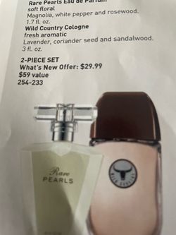 Perfume para caballero Wild country y perfume para dama perlas Raras