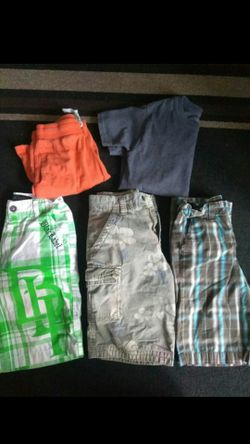 Boys 7 lot shorts tops