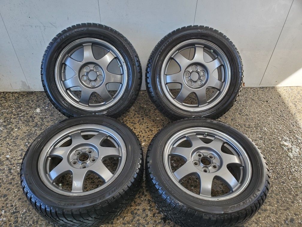 4 16 in 5x100 wheels rims and tires