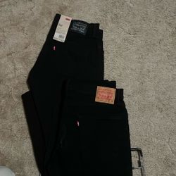Levi Black Pants (2)