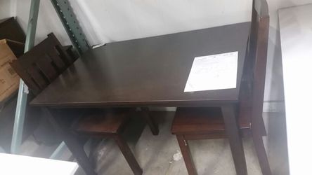 Brand new assembled table and chairs