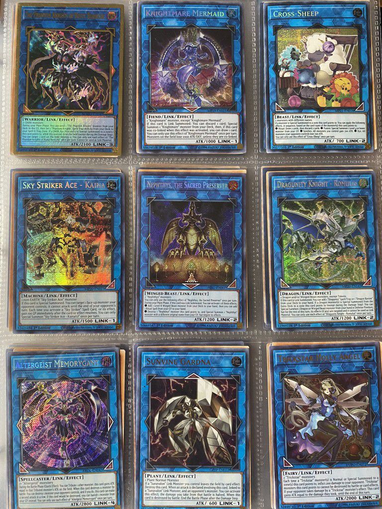 Yugioh! Link Monsters 120 Holos Plus A Few Commons