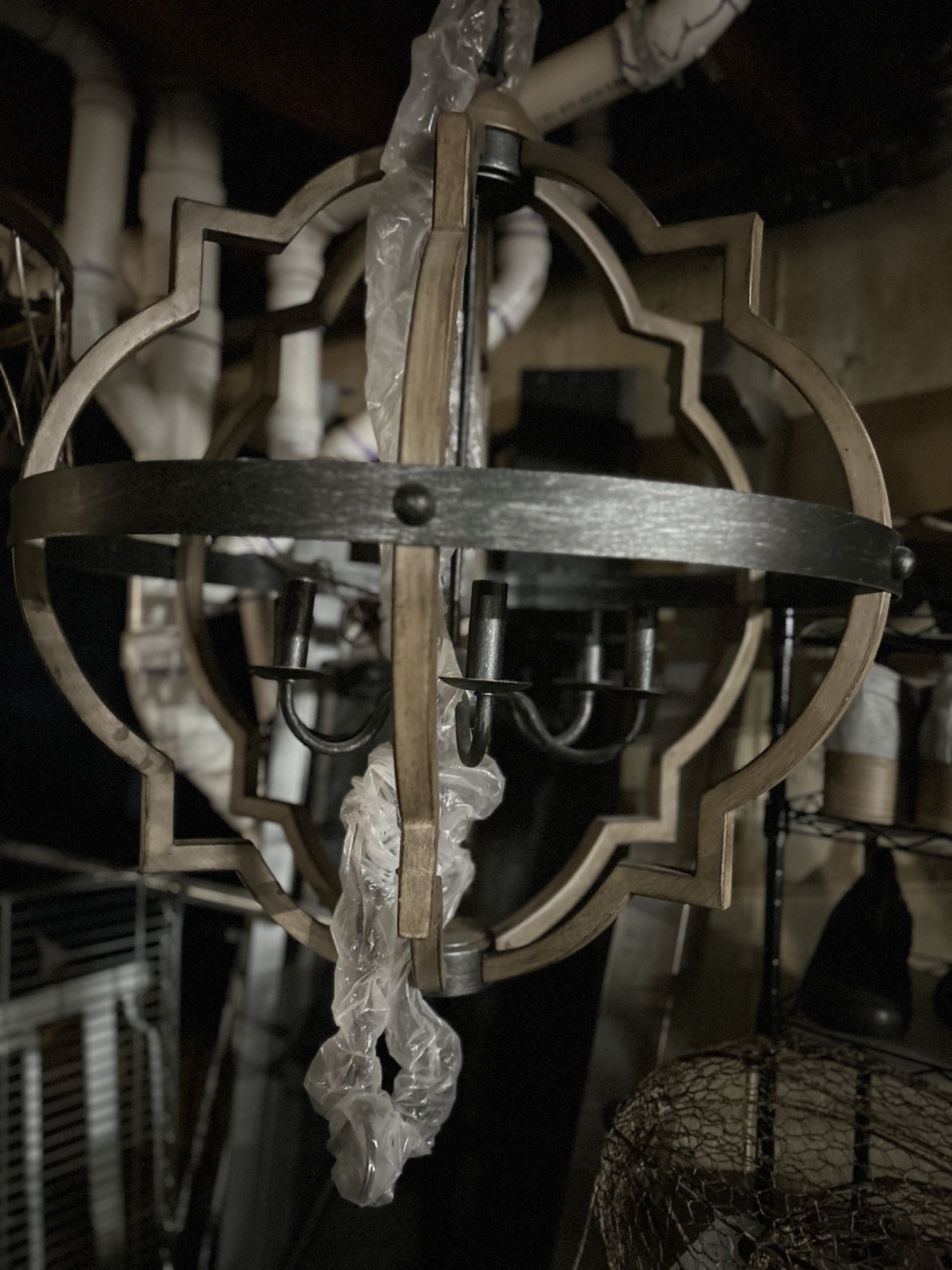 THIS CHANDLER HAS A UNIQUE MID EVIL LOOK TO IT FOR A DISTINCT LOOK THAT IS INCREDIBLE AS A CHARACTER PIECE THAT NON OF YOUR NEIGHBORS WILL HAVE!