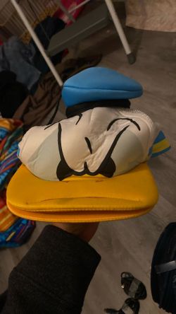 Straight Out Of Disneyland Parks Donald Duck Cap