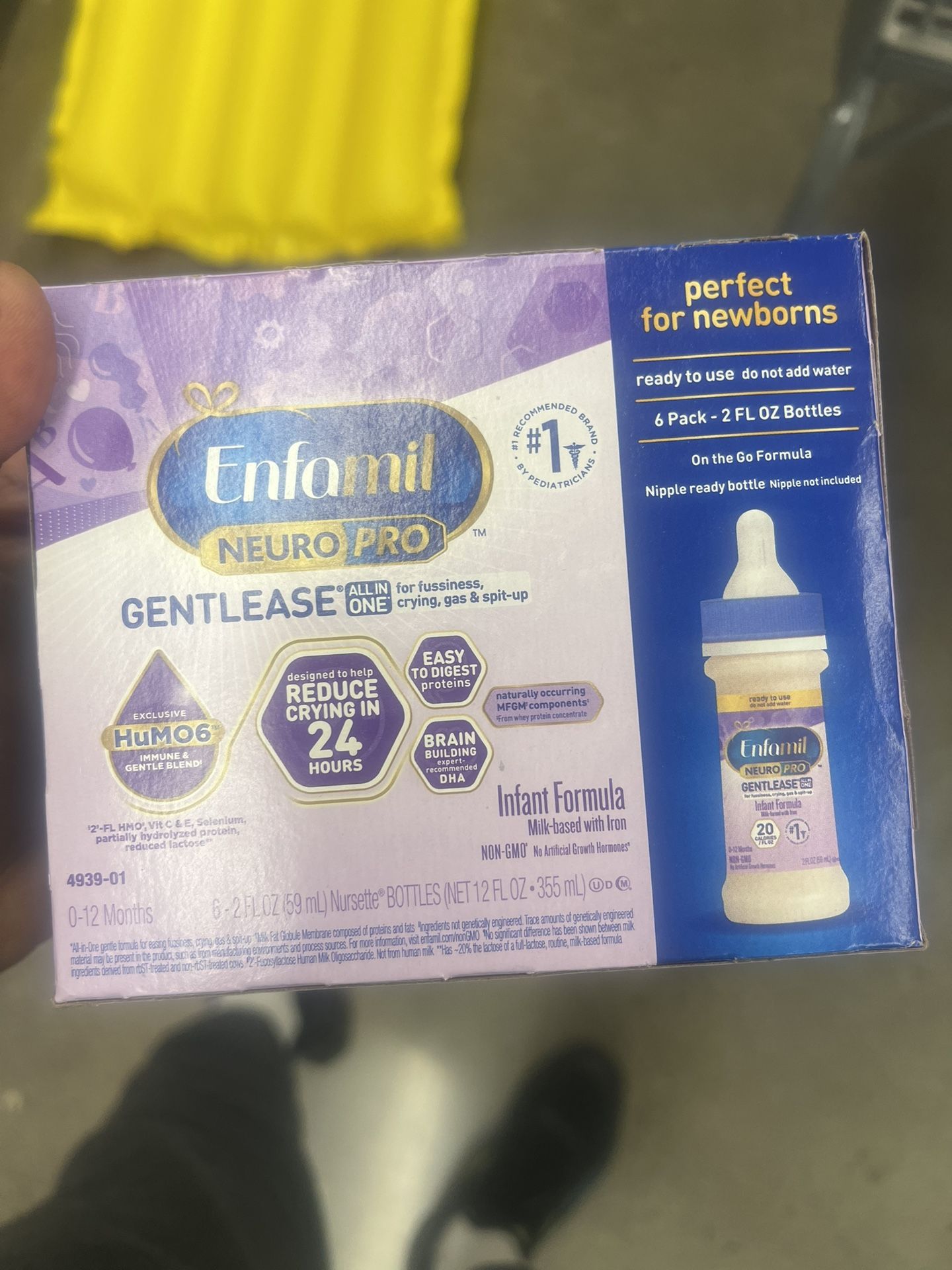 enfamil neuropro gentlease