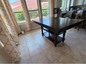 Brown- table for kitchen or anything.