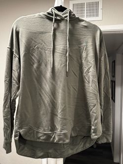 Women’s olive green hoodie