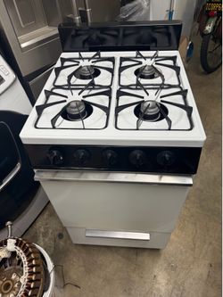 20” Tiny gas range four gas burners