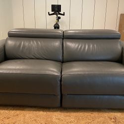 Macy’s Electric Reclining Sofa 