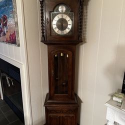 Grandfather Clock Antique 