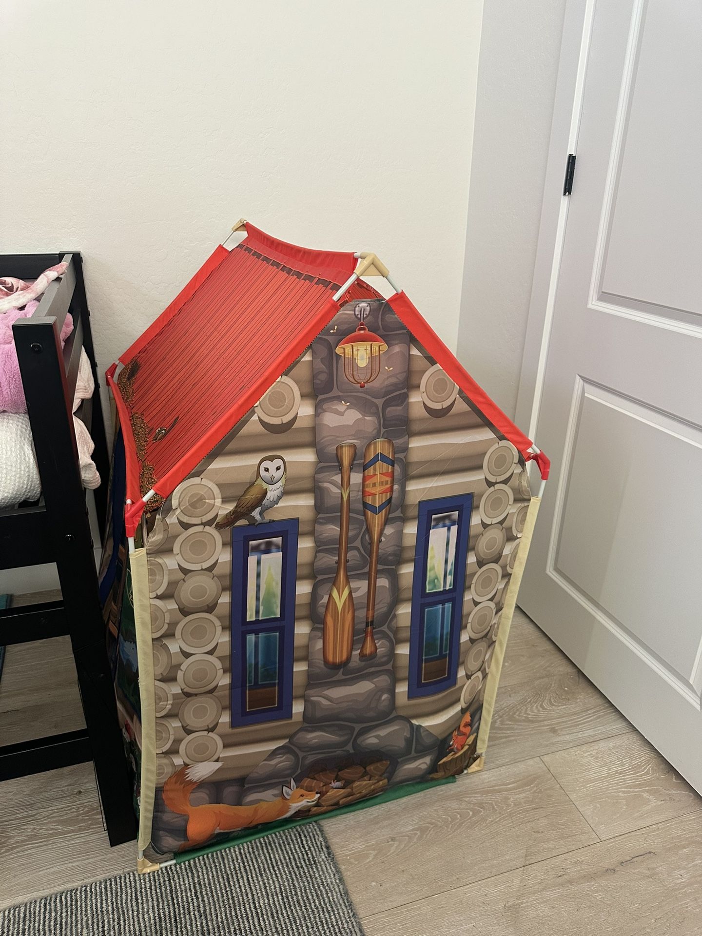 Cute Kids Tent Cabin Style