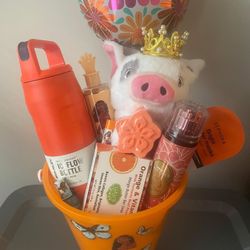 Moana Mothers Day Gift Basket. Ladies character Baskets 
