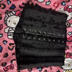 Corset black small