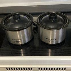 (2) CrockPot Little Dipper Slow Cooker