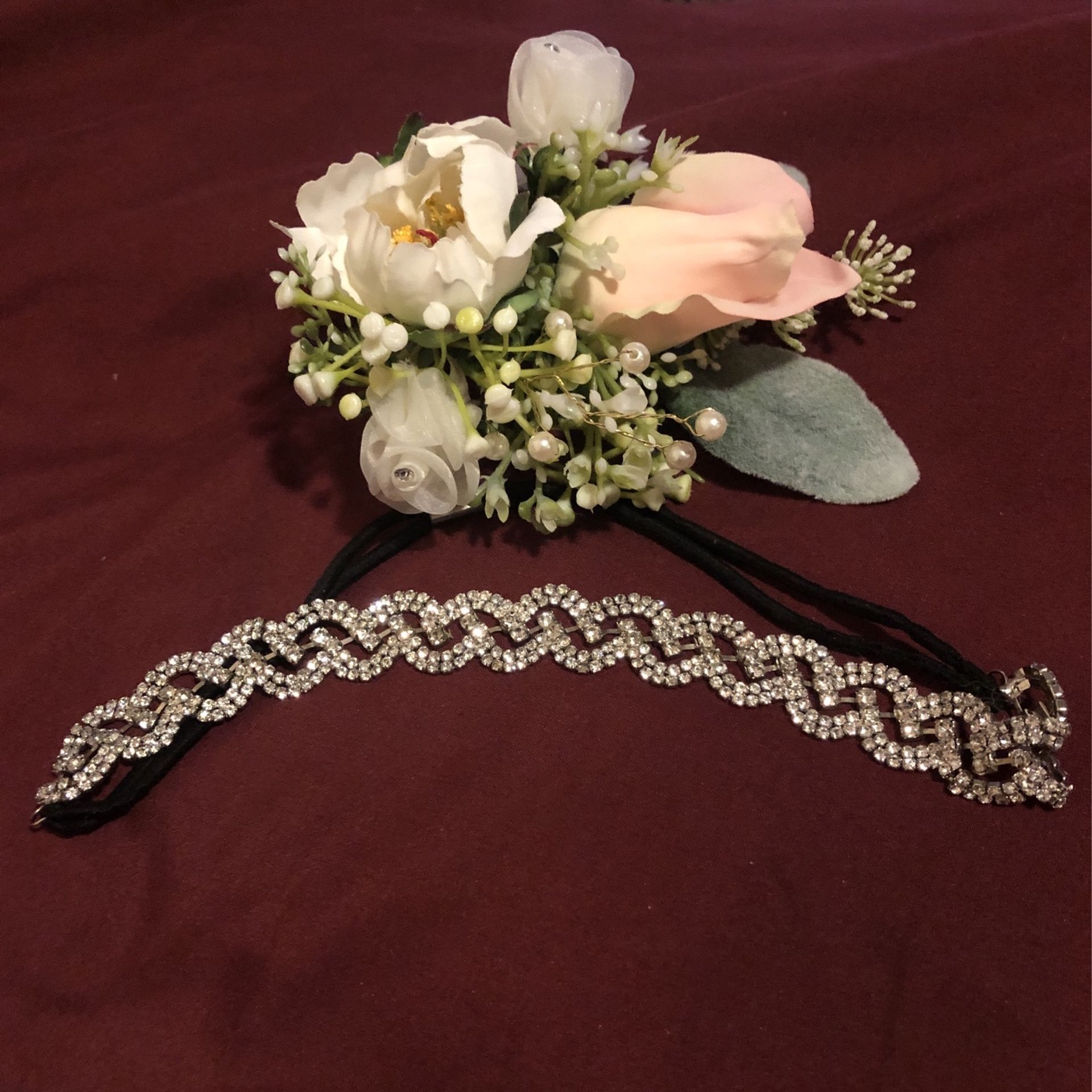 Headband Rhinestone For Brides Or Bridemaids