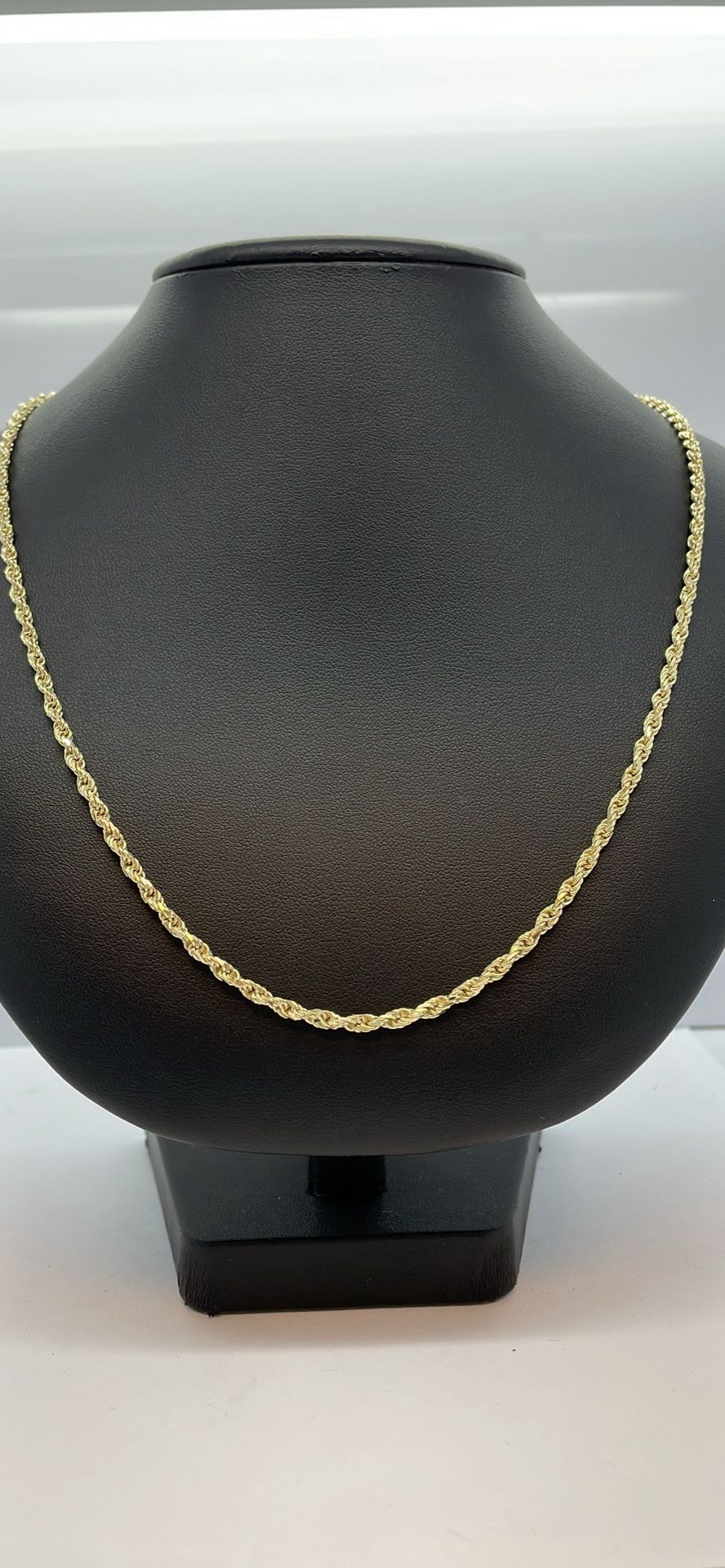14 k gold rope chain. New.