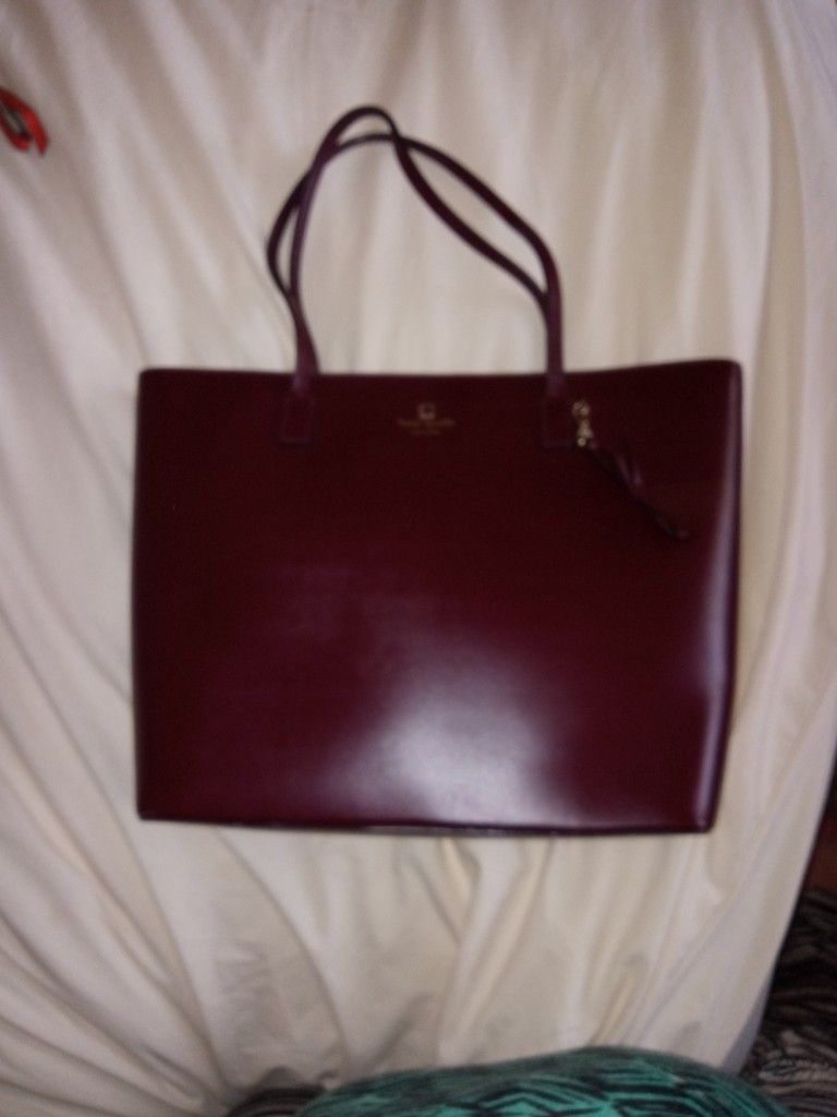 Kate Spade Burgundy Tote