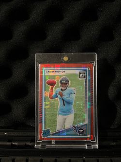 2025 Panini Donruss Cam Ward Optic Preview Red Pandora #350 RC