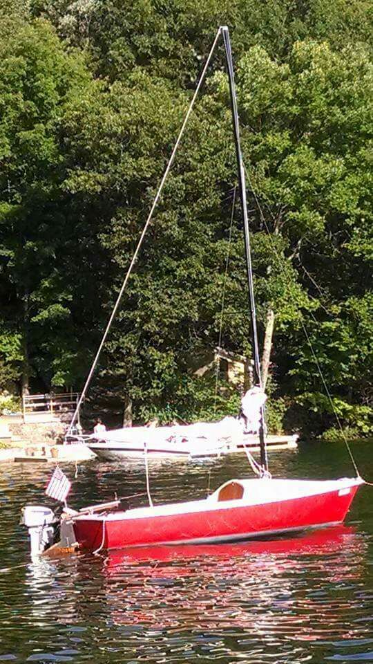 1975 16' Alcort Sunbird sailboat this is a fun boat sails are in great shape the boat was just done about 2 years ago great for fishing motor doesn't