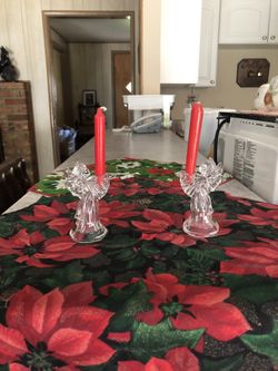 Angel candles (set of 2)