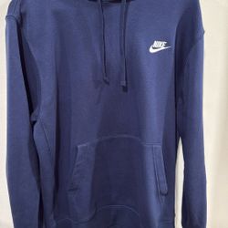pull over blue nike hoodie $30 medium 
